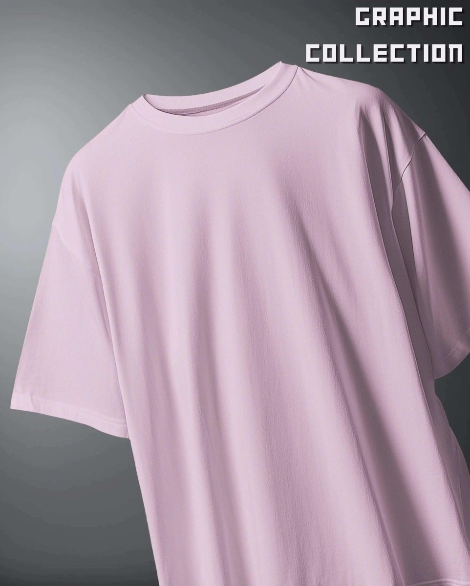 WEEBTOON pastel purple oversized graphic t-shirt with a relaxed fit and crew neckline