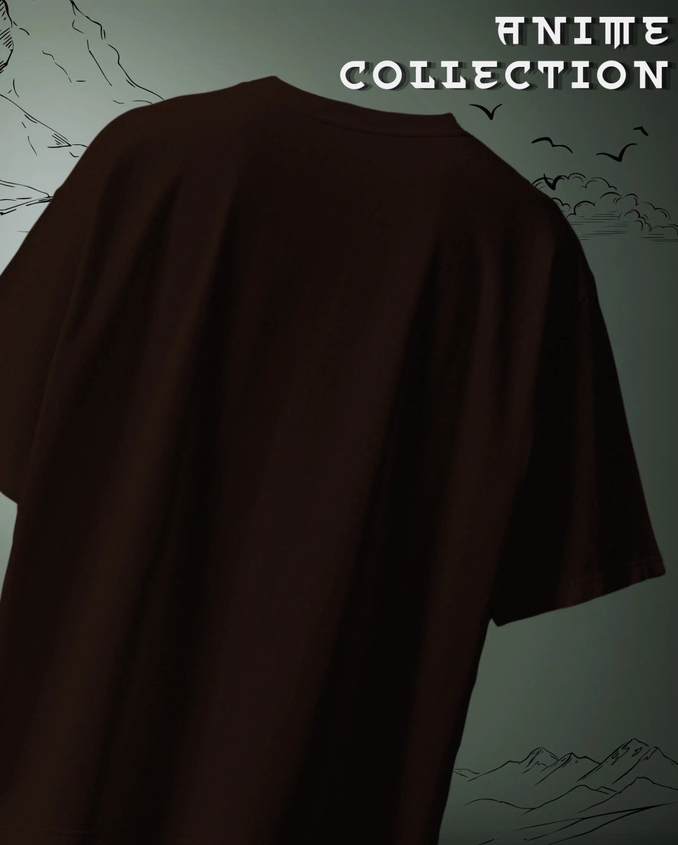Kakashi Naruto Oversized T-Shirt from WEEBTOON Anime Collection with a loose fit