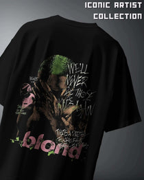 Frank Ocean Oversized Dropshoulder T-shirt featuring graphic print from iconic artist collection